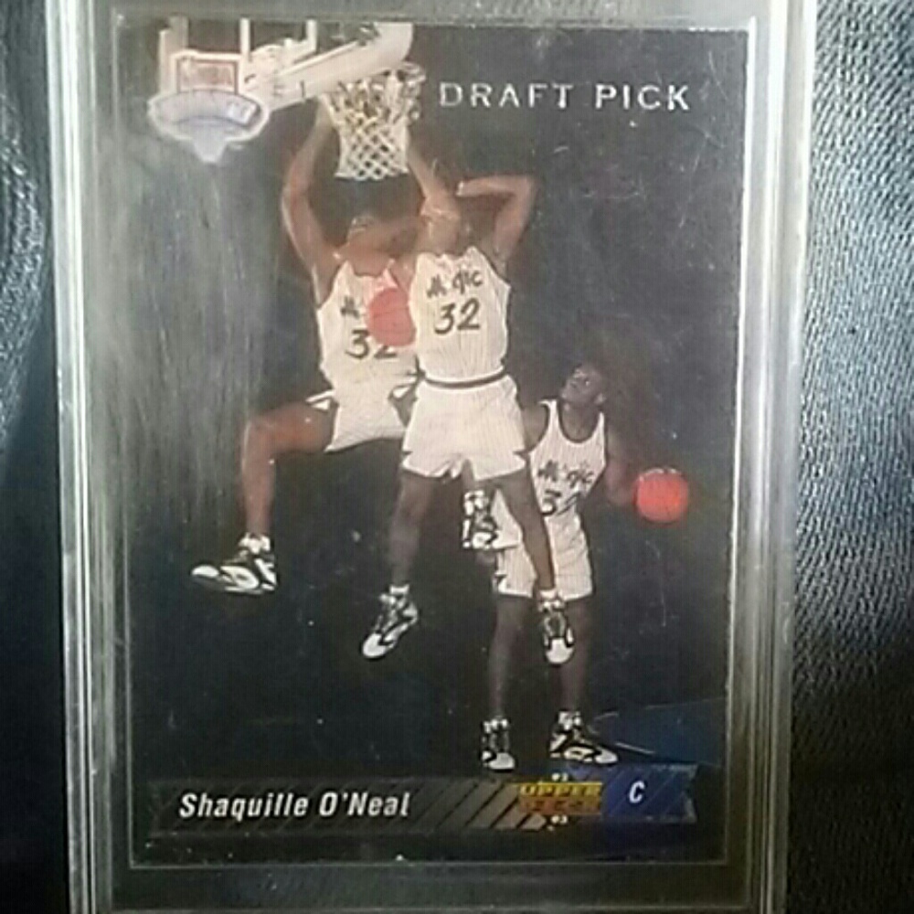 1992 1st pick draft card-Shaquille O' Neal card